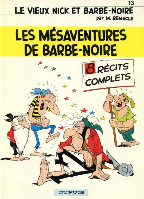 Couverture de l'album Le Vieux Nick et Barbe-Noire Tome 13 Les mésaventures de Barbe-Noire