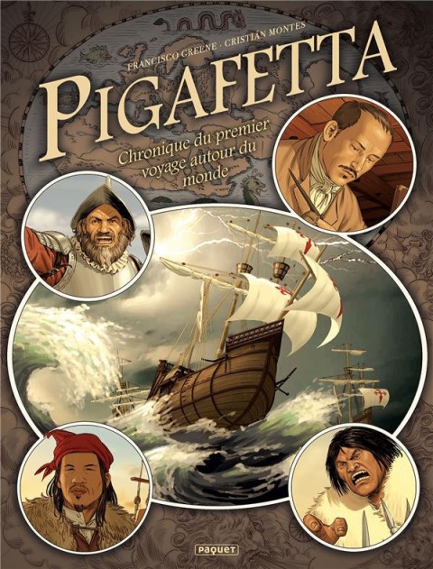 Couverture de l'album Pigafetta Chronique du premier voyage autour du monde