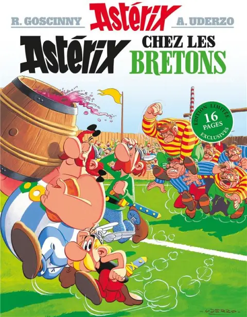 Couverture de l'album Astérix Tome 8 Astérix chez les Bretons