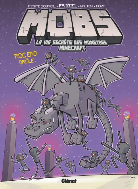 Mobs - La vie secrète des monstres Minecraft 5 Roc end rôle