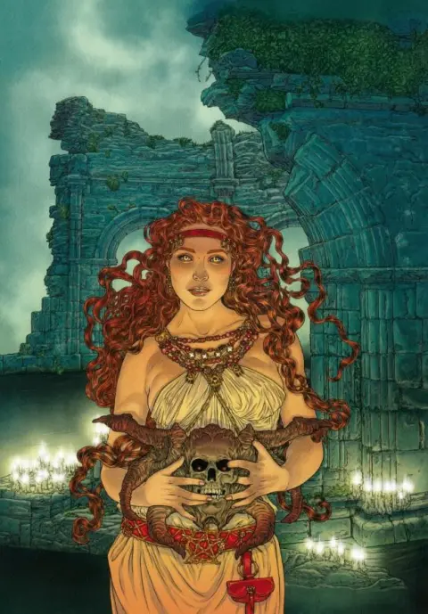Couverture de l'album Complainte des Landes perdues Les Sorcières Tome 3 Regina Obscura