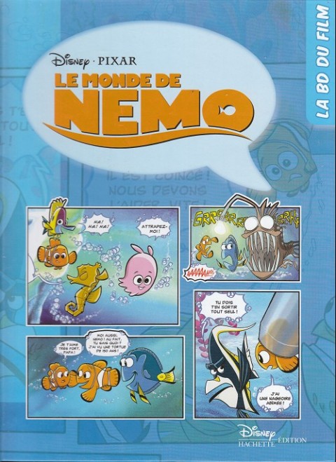 Couverture de l'album Disney (La BD du film) Le monde de Nemo