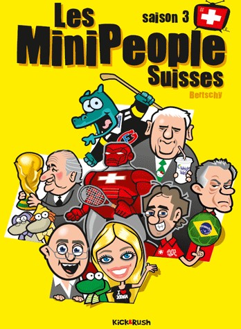 Couverture de l'album Les MiniPeople suisses Tome 3 Saison 3