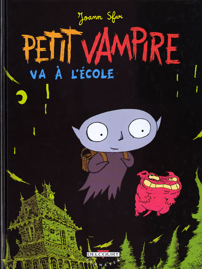 Couverture de l'album Petit vampire Tome 1 Petit vampire va à l'école