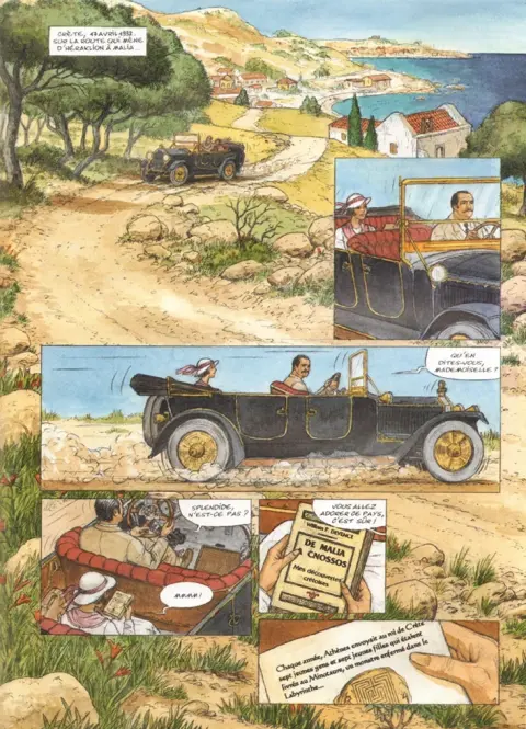 Planche de l'album Les Déesses Tome 1 La Grande Île