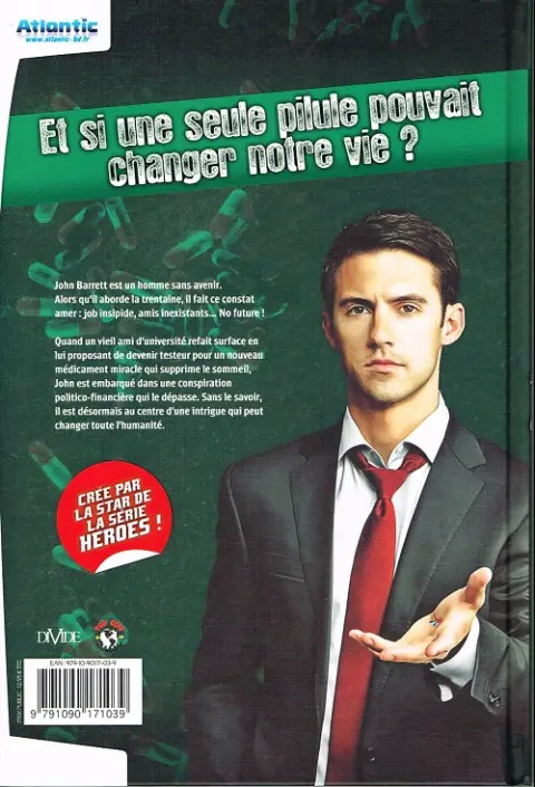 Verso de l'album R.e.s.t. Tome 1 Seracetinol