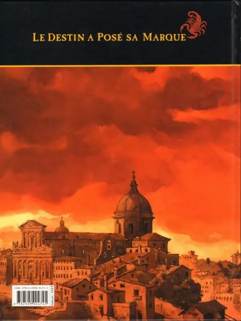 Verso de l'album Le Scorpion Tome 8 L'ombre de l'Ange