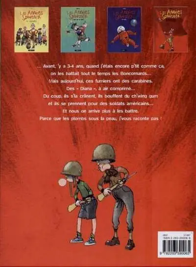 Verso de l'album Les Années Spoutnik Tome 4 Boncornards Têtes-de-lard !