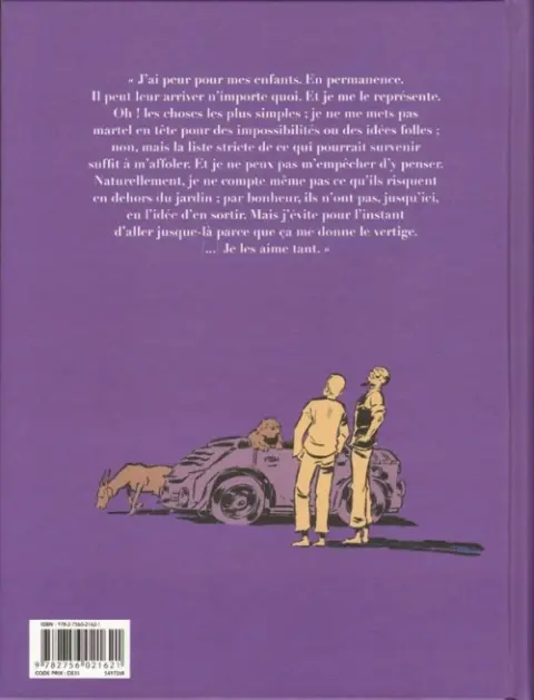 Verso de l'album L'Arrache-cœur