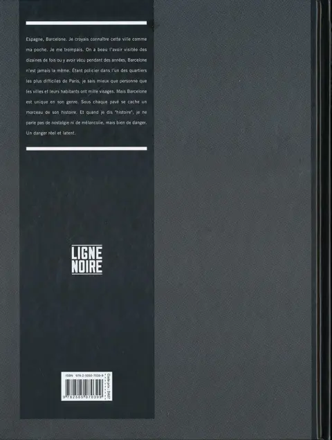 Verso de l'album L'Art de mourir