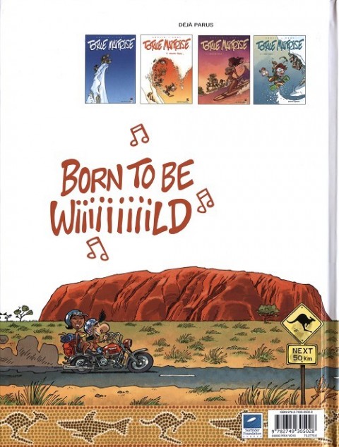 Verso de l'album Totale maîtrise Tome 5 Australia baby !!!