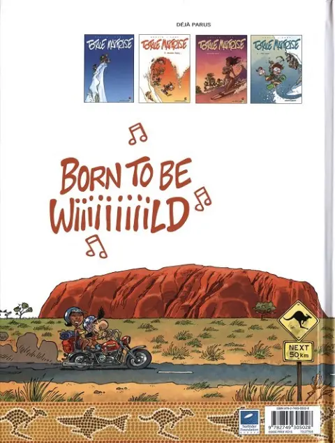 Verso de l'album Totale maîtrise Tome 5 Australia baby !!!
