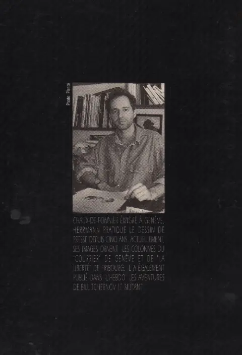 Verso de l'album Petits bonheurs
