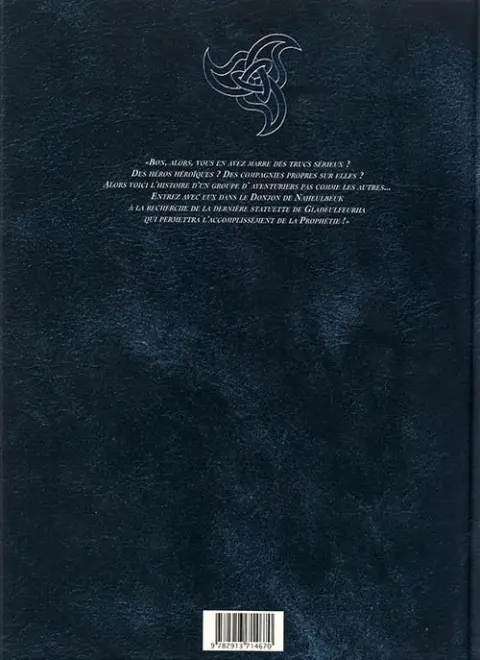 Verso de l'album Le Donjon de Naheulbeuk Tome 1 Première saison, partie 1