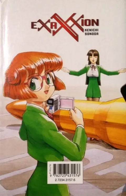 Verso de l'album Exaxxion 3