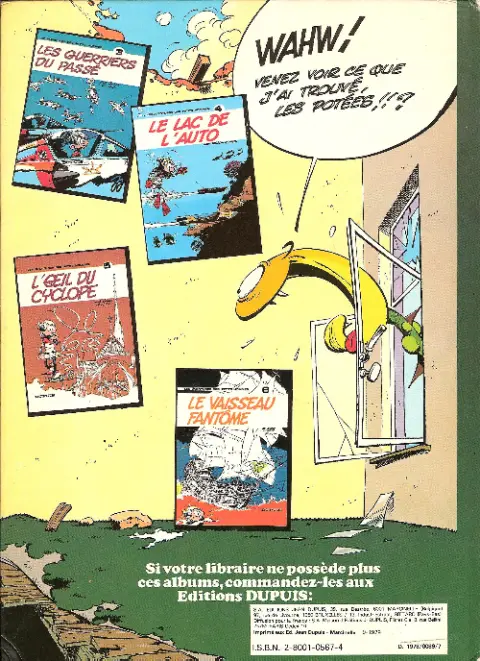 Verso de l'album Les Petits hommes Tome 7 Les ronces du samouraï