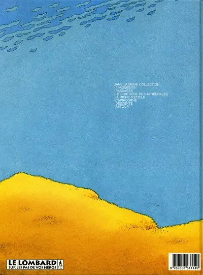 Verso de l'album Rork Tome 1 Fragments