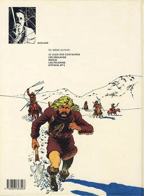 Verso de l'album Simon du Fleuve Tome 1 Le clan des Centaures