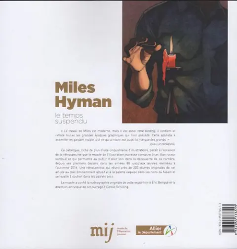 Verso de l'album Le temps suspendu