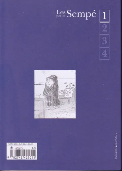 Verso de l'album Les petits Sempé Tome 1