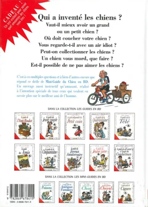 Verso de l'album Le Mini-guide ... Tome 17 Le mini-guide du Chien