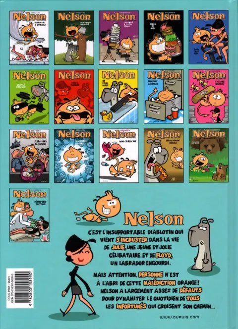 Verso de l'album Nelson Tome 16 Déplorable surprise