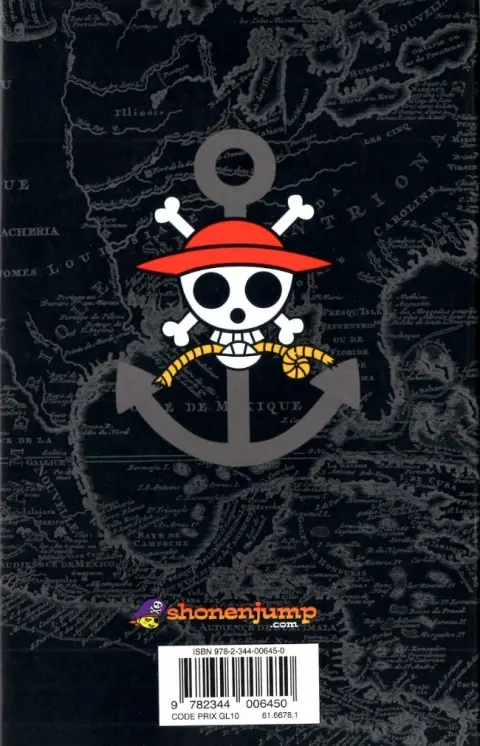 Verso de l'album One Piece Tome 73 L'Opération Dressrosa S.O.P.