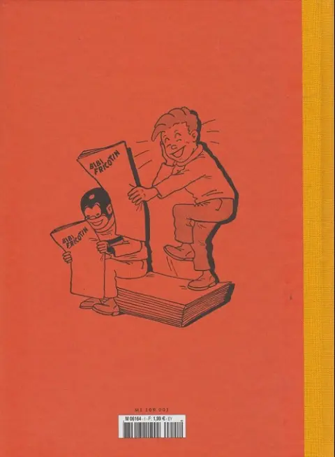 Verso de l'album Bibi Fricotin Tome 1 Bibi Fricotin et les soucoupes volantes