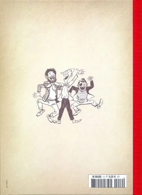 Verso de l'album Les Pieds Nickelés - La collection Tome 11 Les Pieds Nickelés journalistes
