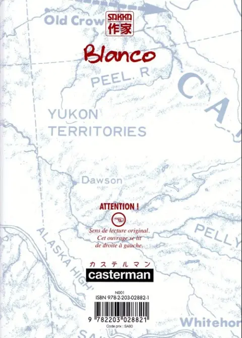 Verso de l'album Blanco - Le Chien Blanco 3 L'heure du loup