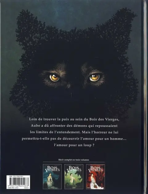 Verso de l'album Le Bois des Vierges Tome 3 Épousailles