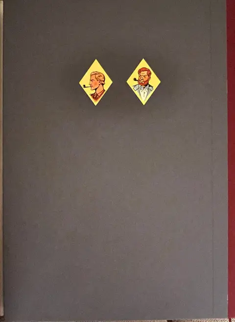 Verso de l'album Blake et Mortimer Tome 1 Le Secret de l'Espadon T1