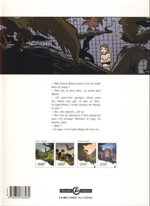 Verso de l'album L'Envolée sauvage Tome 2 Les Autours des palombes