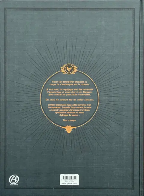 Verso de l'album 1629, ou l'effrayante histoire des naufragés du Jakarta Livre I L'Apothicaire du diable