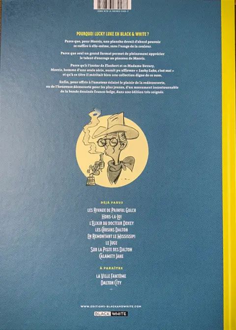 Verso de l'album Lucky Luke Tome 30 Calamity Jane