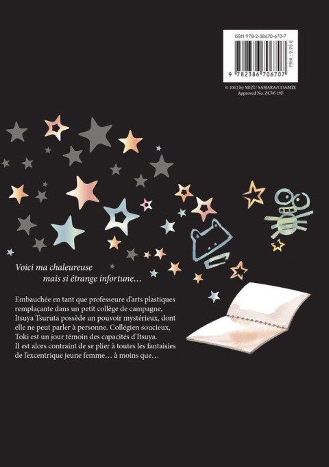 Verso de l'album Itsuya la souffleuse de miracles 1