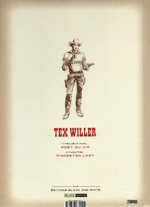 Verso de l'album Tex Willer Tome 1 Mort ou vif