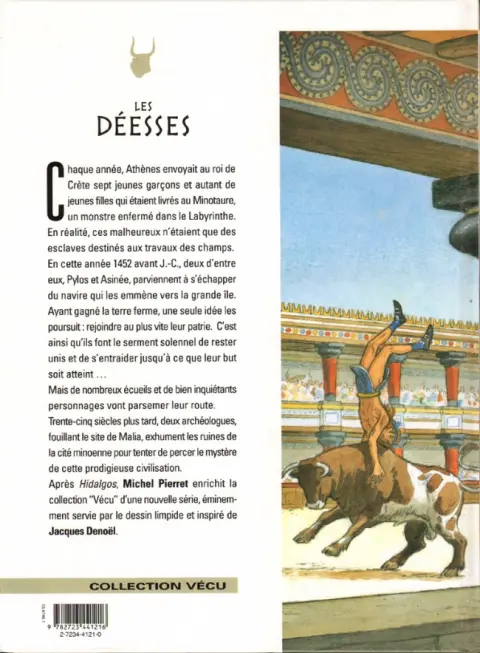 Verso de l'album Les Déesses Tome 1 La Grande Île