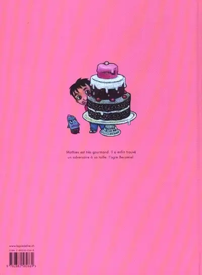 Verso de l'album Le Dessert