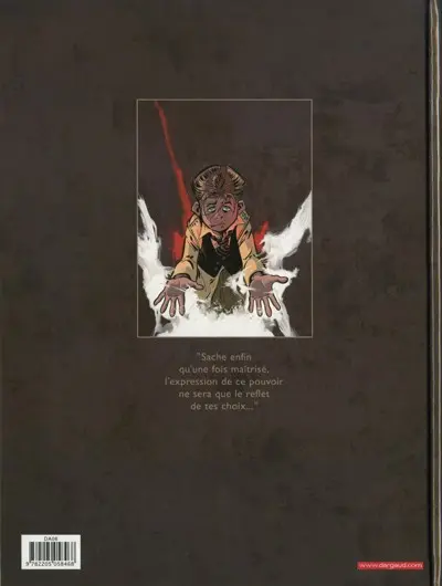Verso de l'album Double gauche Tome 1 Dustin