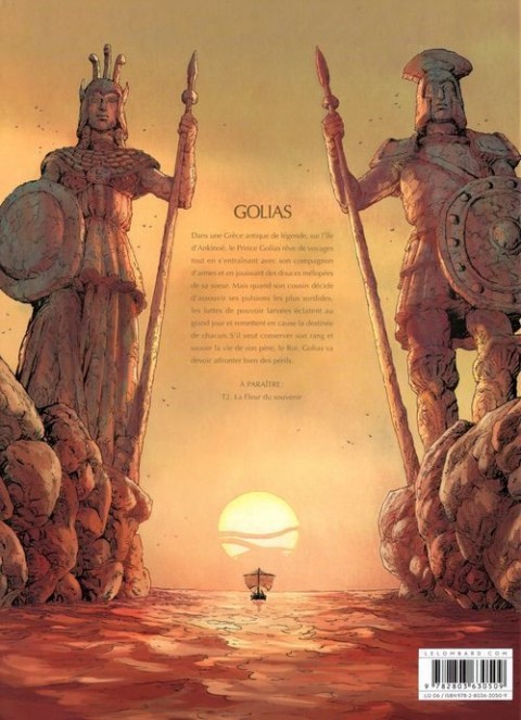 Verso de l'album Golias Tome 1 Le Roi Perdu