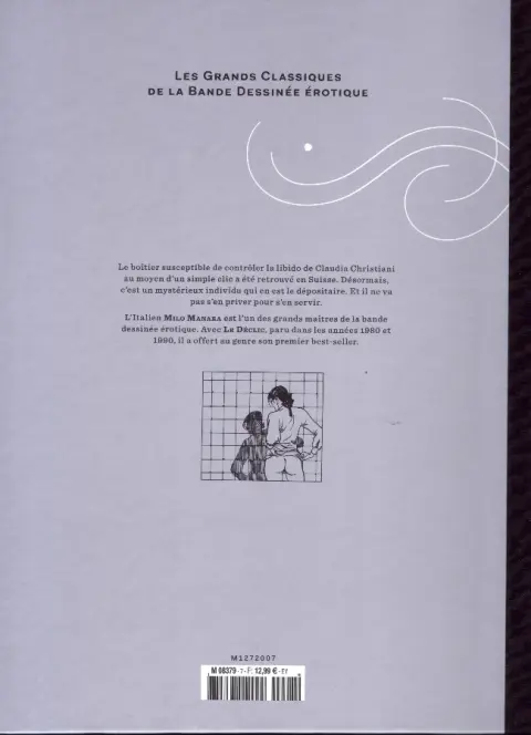 Verso de l'album Les Grands Classiques de la Bande Dessinée Érotique - La Collection Tome 7 Le Déclic - tome 2