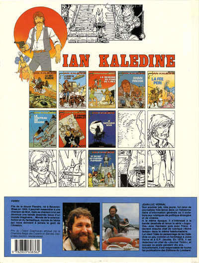 Verso de l'album Ian Kalédine Tome 9 Le secret du château Flambard