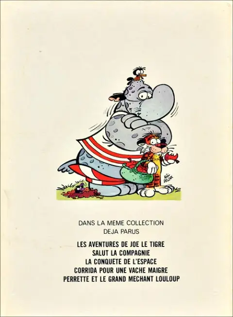 Verso de l'album La Jungle en folie Tome 5 Perrette et le grand méchant Louloup