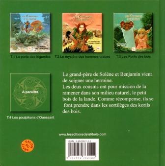 Verso de l'album Les Korrigans d'Elidwenn Tome 3 Les Korils des bois