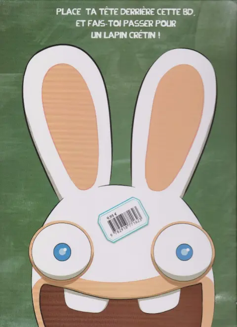 Verso de l'album The Lapins crétins Tome 10 La classe
