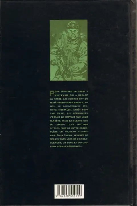 Verso de l'album Mother Sarah Tome 10 La ville de demain 1/2