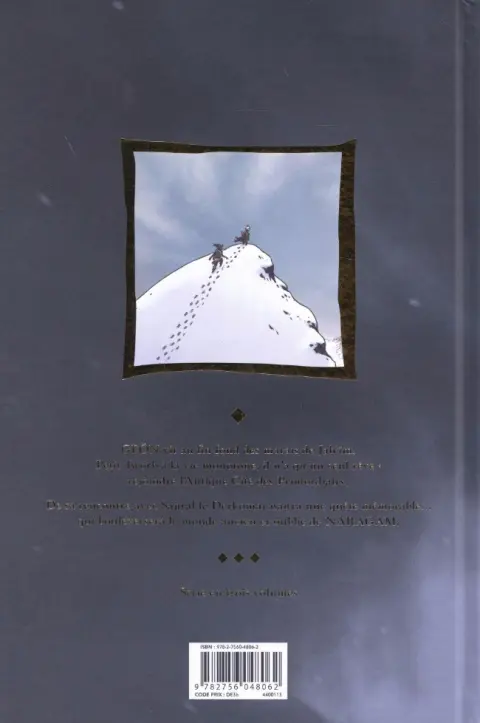 Verso de l'album Naragam Tome 1 La Quête de Geön