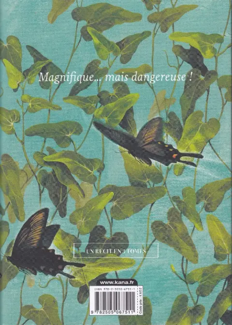 Verso de l'album Nuisible Tome 1