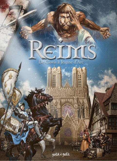 Couverture de l'album Reims Tome 1 De Clovis à Jeanne d'Arc